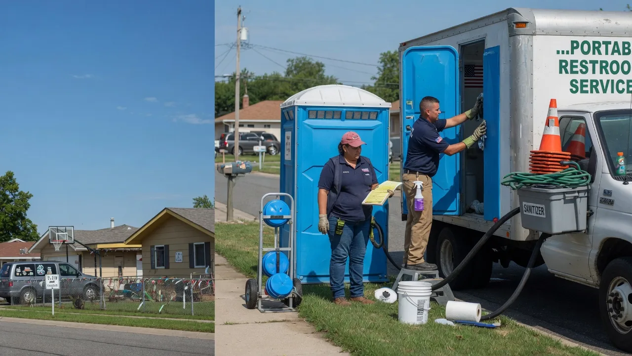 Portable Toilet Rental in Farnhamville, IA near me